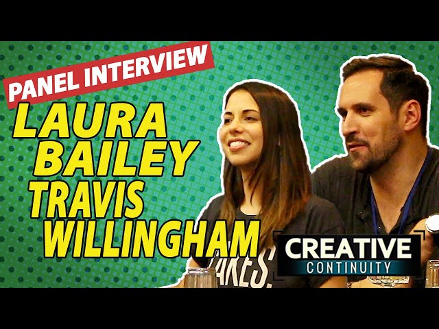 Laura Bailey & Travis Willingham Fullmetal Alchemist: Brotherhood voice actors | Creative Continuity