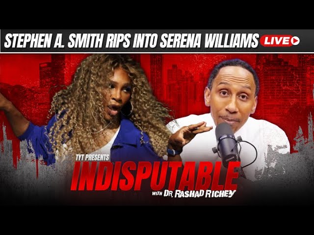 LIVE: Stephen A. Smith would’ve divorced Serena Williams for ‘trolling her ex’ Drake at Super Bowl