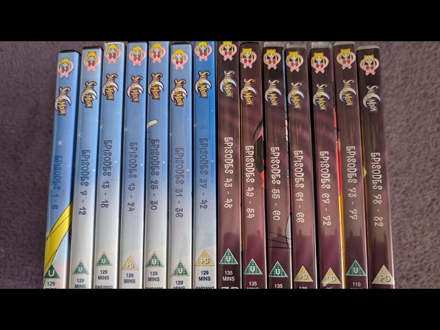 My Entire/Complete Sailor Moon (DiC Dub) DVD Collection