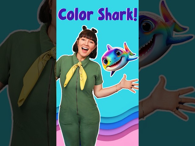 Baby Shark (Color Shark) Preview | Nursery Rhymes & Kids Songs | Toddler Learning