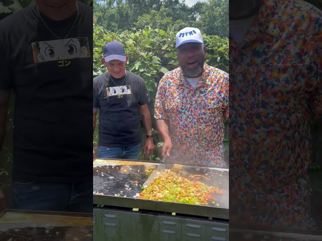 Check out this Alligator & Crawfish Pasta on the Flattop Griddle with ​⁠@BunBTrillOG | Lets Go!