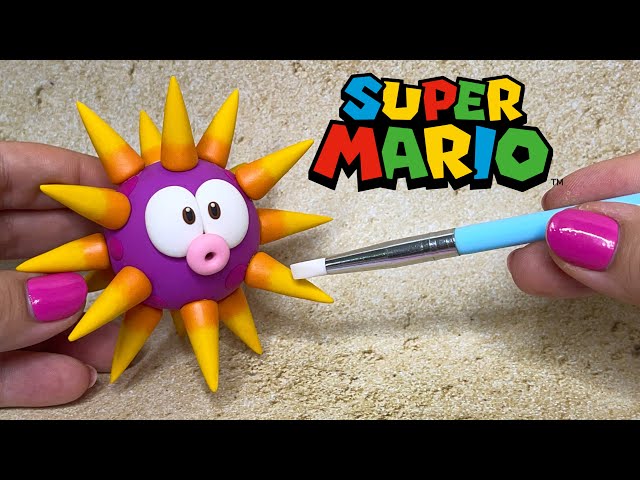 Making an Urchin from Super Mario with Polymer Clay