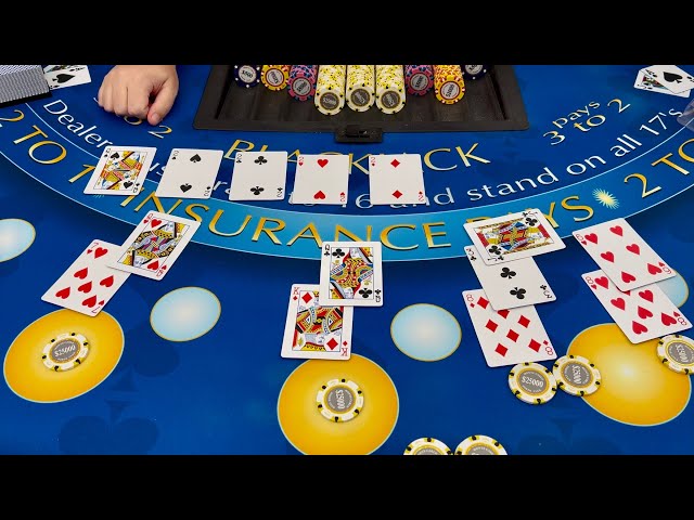 Blackjack | $700,000 Buy In | UNBELIEVABLE HIGH LIMIT ROOM SESSION! SO MANY SPLITS & $50K DOUBLES!