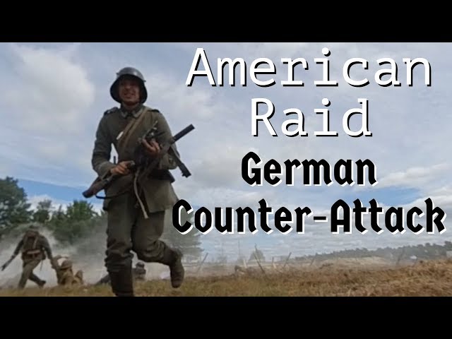 WW1 American Trench Raid and German Counter-Attack in 360°