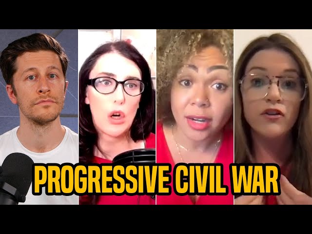 Progressive civil war EXPLODES over Israel/Gaza