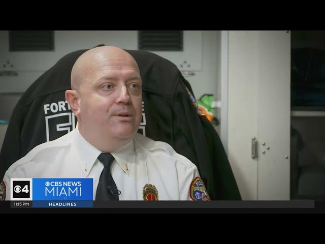 Fort Lauderdale firefighter shares mental health story to help other first responders