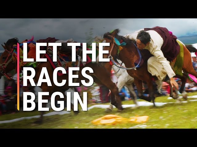 A Rare Look Inside a Tibetan Horse Racing Festival