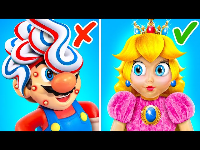 Save Mario with Toothpaste😢 *The Best DIY Crafts for Dolls*