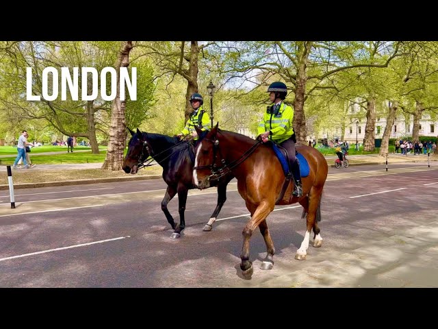 London walk |  VICTORIA Station, Queen Anne’s Gate to St James’s Park  (April 2022) London 4K HDR