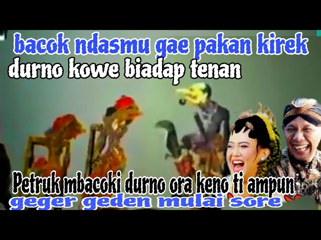 sumpah derr lucu banget. 1 jam di jamin ngguyu DW dalang viral ki Seno nugroho