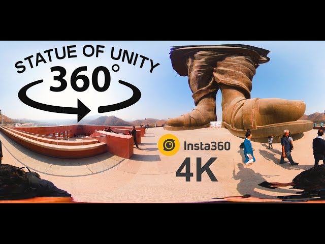 STATUE OF UNITY | 360 WALK-THROUGH | INSTA 360 ONE X | 4K