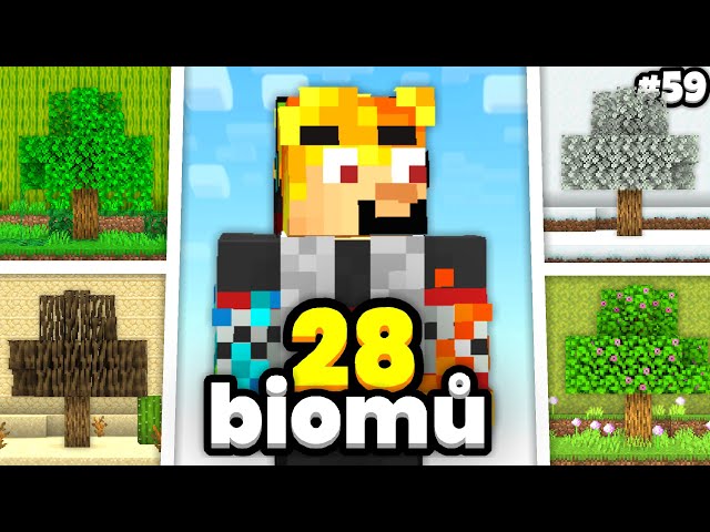 Postavil jsem VŠECHNY biomy v Minecraftu...