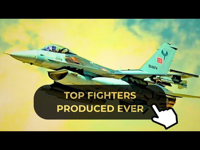 14 Best Fighter Planes and Jets of All Time