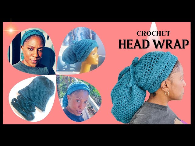 How To Crochet a Loc/Dread Head Wrap| Head Wrap Tutorial. Loc Wrap| Dreadlock Wrap