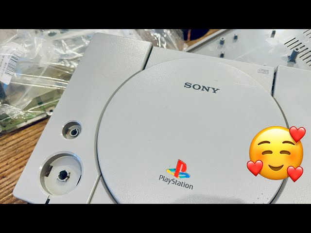 Les secrets cachés de la Ps1. Remontage complet pour un sauvetage de la poubelle :)