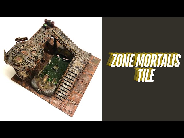 How I made this Necromunda Zone Mortalis Terrain