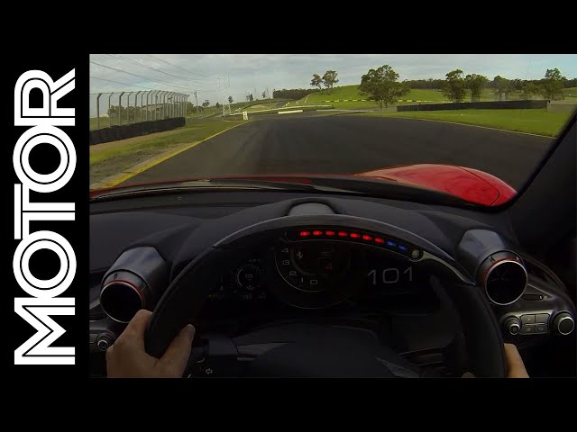 2020 Ferrari F8 Tributo POV (Racetrack hot laps) | MOTOR