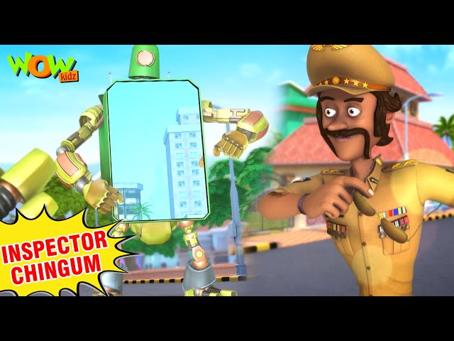 Inspector ने Dhundhke निकाला Alien Mirror का राज | Motu Patlu | Cartoon | Inspector Chingum | #spot