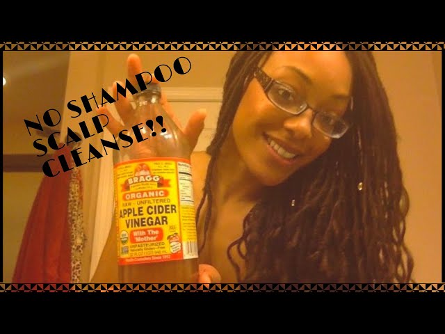 How I "Wash" My Goddess Locs w/Apple Cider Vinegar | No Shampoo Method