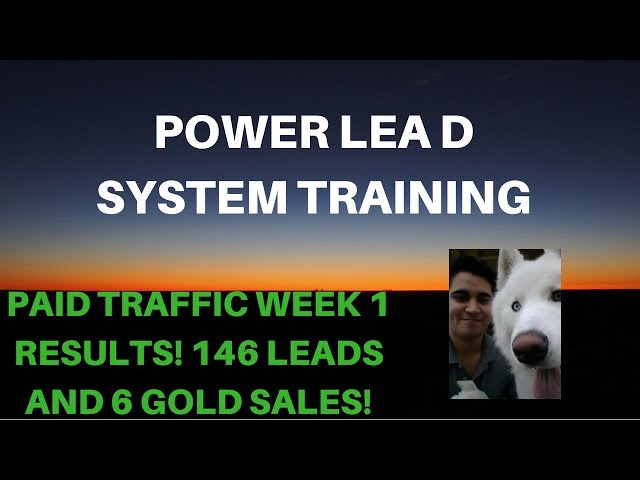 Power Lead System Training 2018 - Power Lead System Paid Traffic Week 1 Results - PLS Review 2018