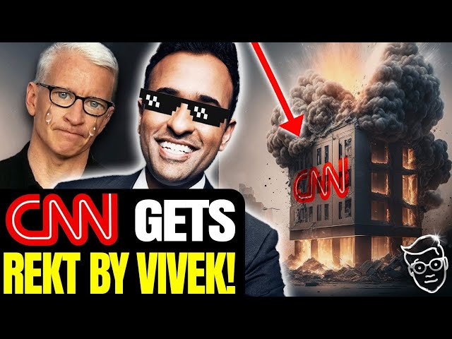 CNN Has On-Air PANIC ATTACK As Vivek FLIPS Script on Reporter | 'I Won't Play Your Game'🔥