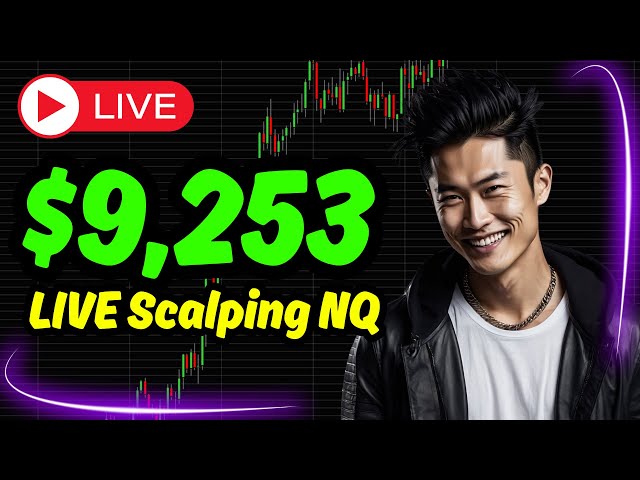 Jan 22 LIVE Trading NQ Futures | GAP and GO 200pt PUSH