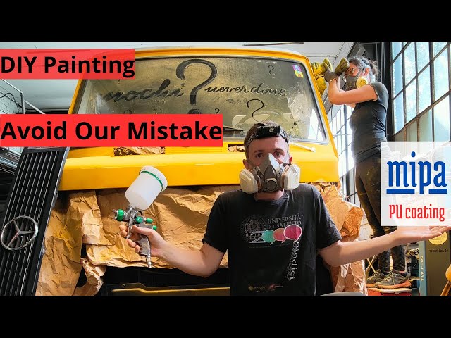 Full color change of a Mercedes Van: What have we learned ! part. 1