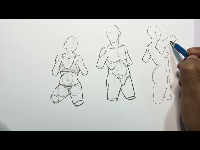 How to learn anatomy for drawing | anatomy, study (Day-1 Drawing practice)