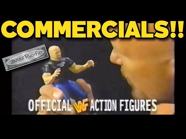 Vintage WWF Jakks Pacific BCA Action Figure Commercials!!