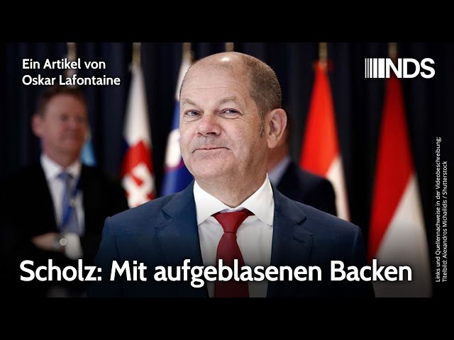 Scholz: Mit aufgeblasenen Backen | Oskar Lafontaine | NDS