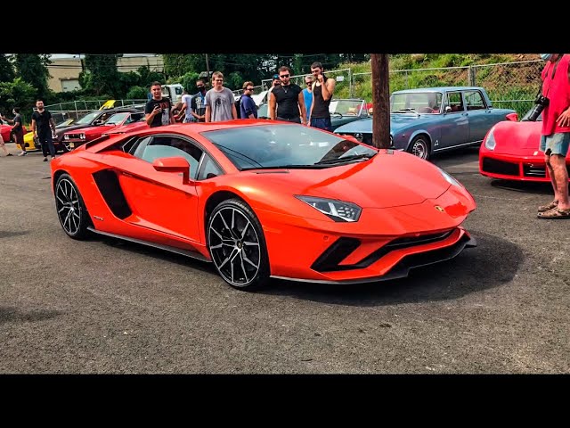 Best of Lamborghini Aventador Sounds! Startups, Downshifts, Revs, and More!