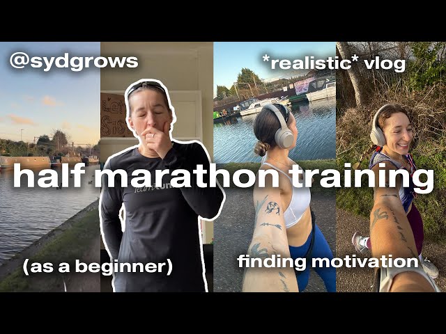 HALF MARATHON TRAINING FOR BEGINNERS 🏃‍♀️ *realistic* first week vlog