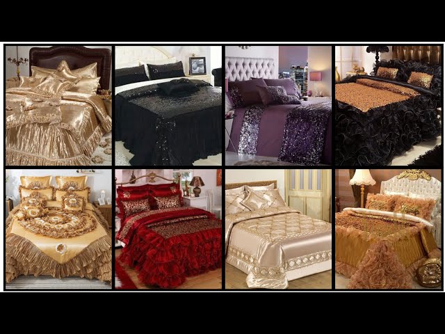 New Bed Sheet Designs 2024 |  Bed sheet be Latest | Luxury Bed Sheets | ameera fashion designer