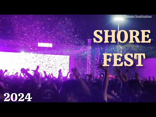 Gitam University Visakhapatnam Shore fest Dj night 2024.