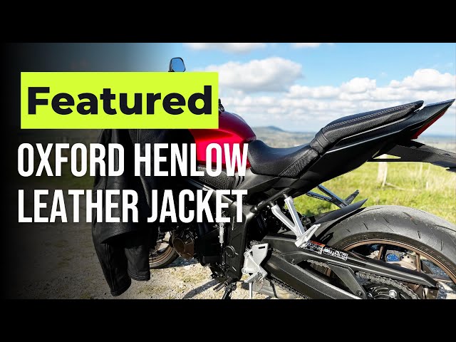 Discover The Sleek Style Of The Oxford Products Henlow Leather Jacket!