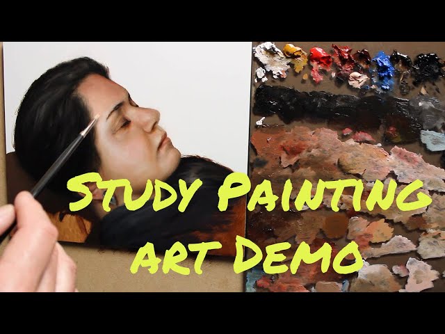 Learn How To Paint An Oil Portrait