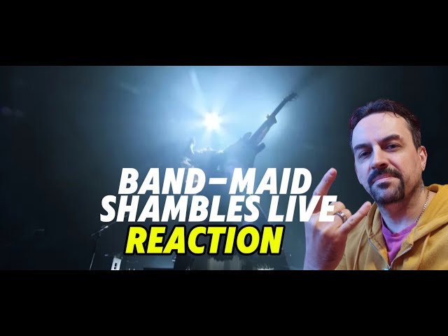 BAND-MAID  Shambles (Official Live Video) REACTION