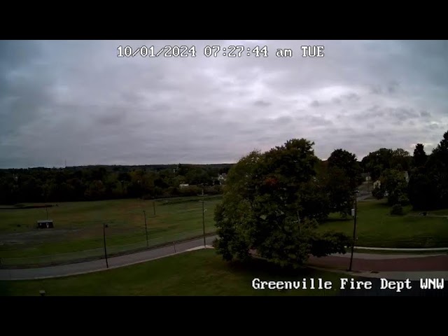 Greenville Fire Department LIVE Weather cam WNW