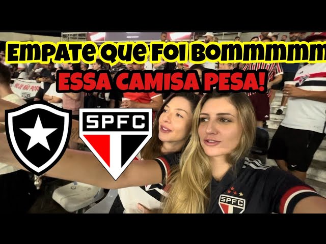 MINHA PRIMEIRA VEZ COMO VISITANTE NO ENGENHÃO! NOITE DE LIBERTADORES- BOTAFOGO 0 X 0 SÃO PAULO