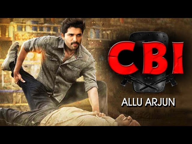 CBI New (2024) Release  South Indian Hindi Dubbed movies | Allu Arjun New  Hindi Blockbuster movie