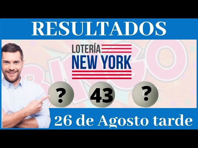 Lotería New York Tarde resultados de hoy Jueves 26  Agosto del 2021 #todaslasloteriasdominicanas