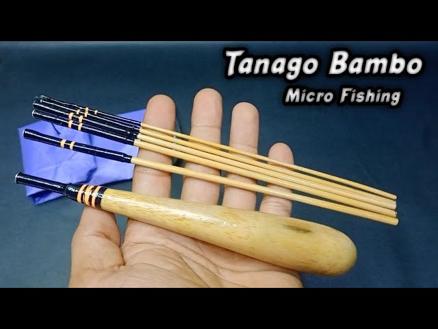 Cara Membuat Joran Tanago Micro Fishing dari Bambu || Buat Mancing Wader #matapancing