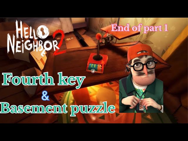 Found the last key 😁 solved part 1 #helloneighbor #helloneighbor2 #walkthroughgameplay #escapegames