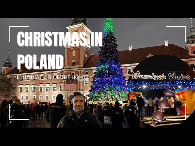 Christmas Market in Warsaw, Poland 2024 🇵🇱 #christmas