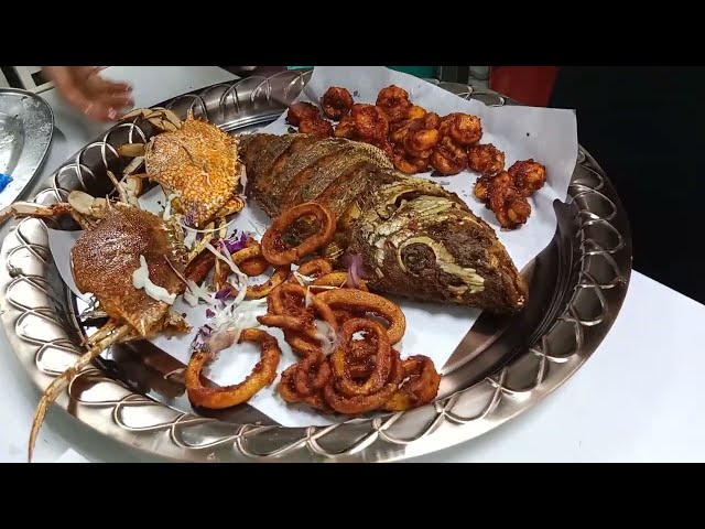 Fish Oil fry #crab  Oil fry Machli  Recipe plater @AfrahVlog