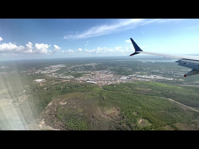 Boeing 737 Max Landing - Darwin Airport