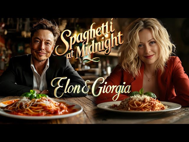 SPAGHETTI AT MIDNIGHT - Elon & Giorgia.