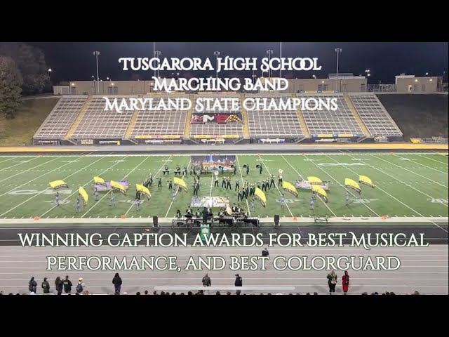 Tuscarora High School Marching Band ‘Empire City’ 2024 MMBA Open Large State Champions