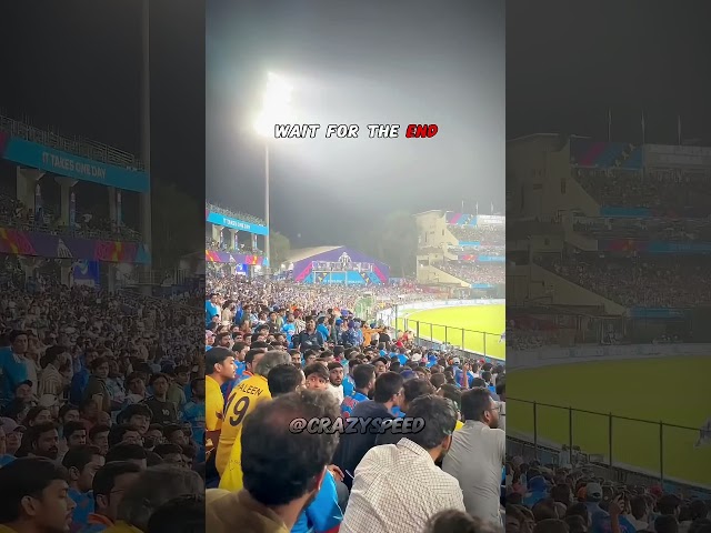 Power of indian fans🔥 in India vs Pakistan world Cup Real fight 🥶#trending #cricket #worldcup #fight