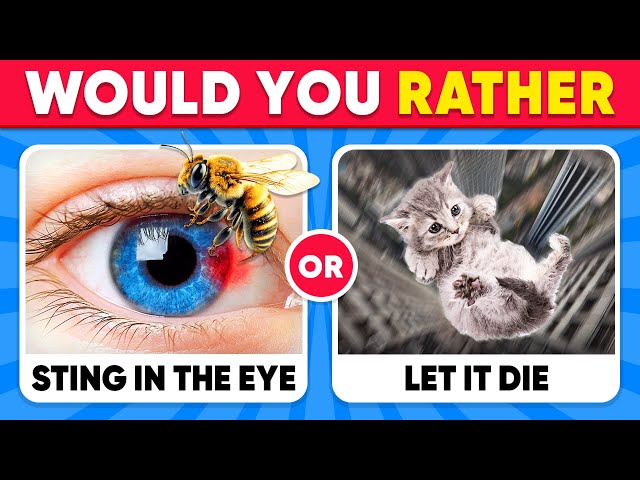 Would You Rather...? HARDEST Choices Ever! 😱😲🤯😭 Monkey Quiz